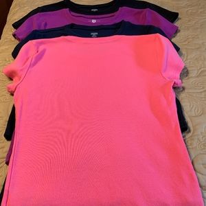 Tommy Hilfiger Bundled 4 Ladies LG T-Shirts